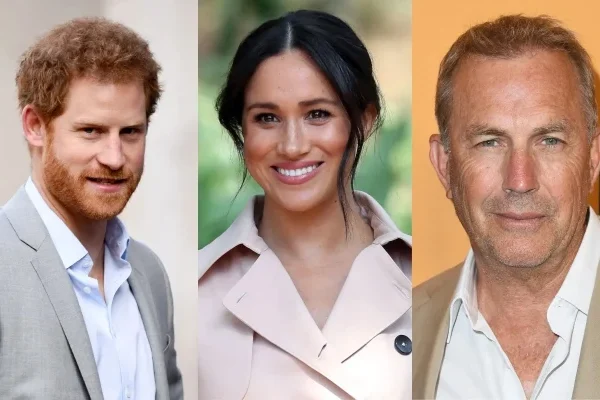 “Meghan Markle Absent from Kevin Costner Charity Event as Prince Harry Takes the Stage”