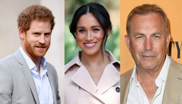 “Meghan Markle Absent from Kevin Costner Charity Event as Prince Harry Takes the Stage”